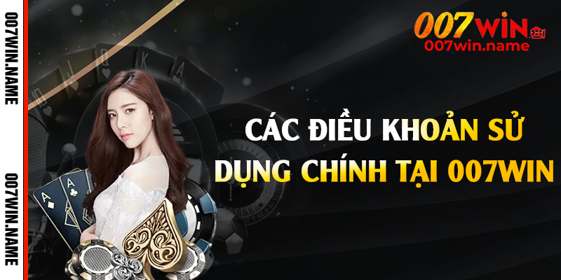 Các điều khoản sử dụng chính tại 007win